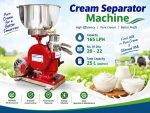 Cream Separator Machine 165 LPH Electric and Hand Operated